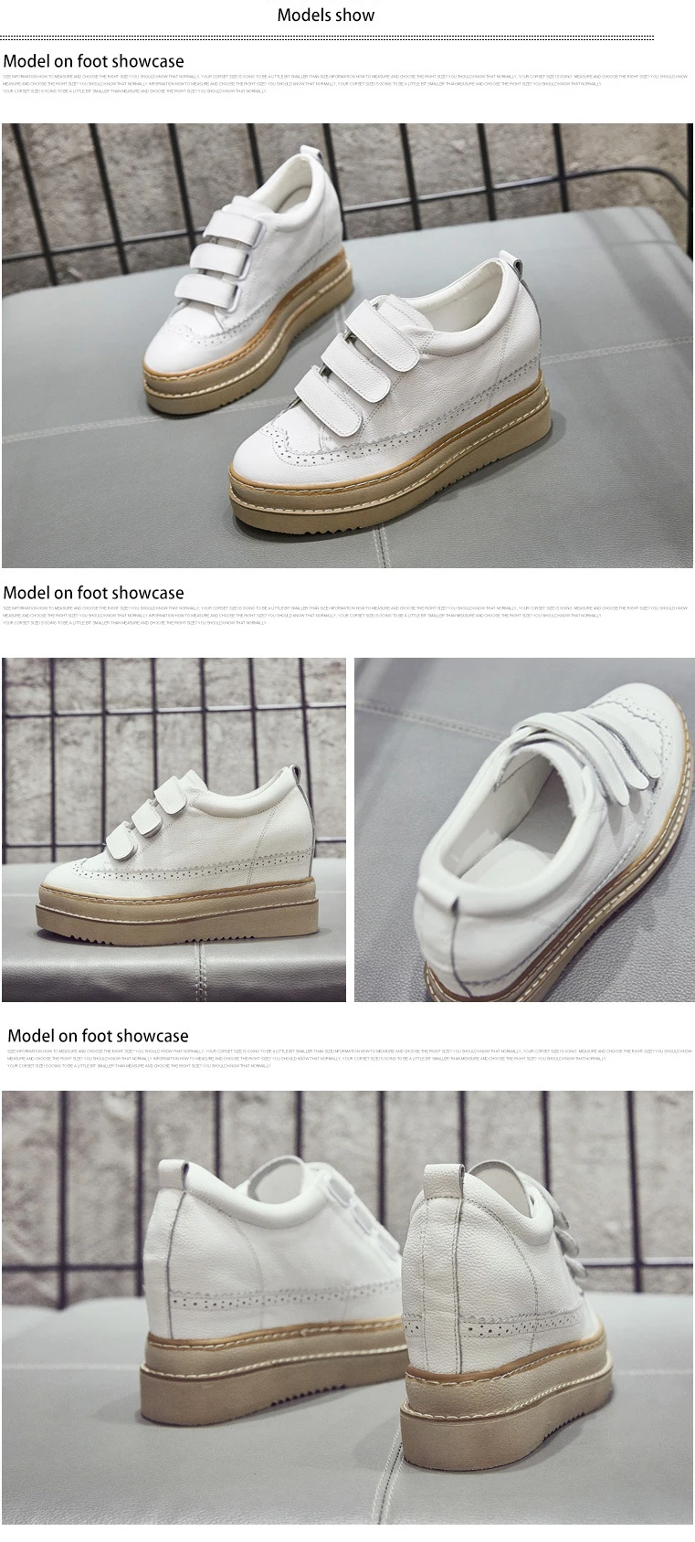 SWYIVY Chaussures/повседневная кожаная обувь; женские кроссовки; Femme; коллекция года; зимние белые кроссовки на платформе для женщин; женская обувь на застежке-липучке