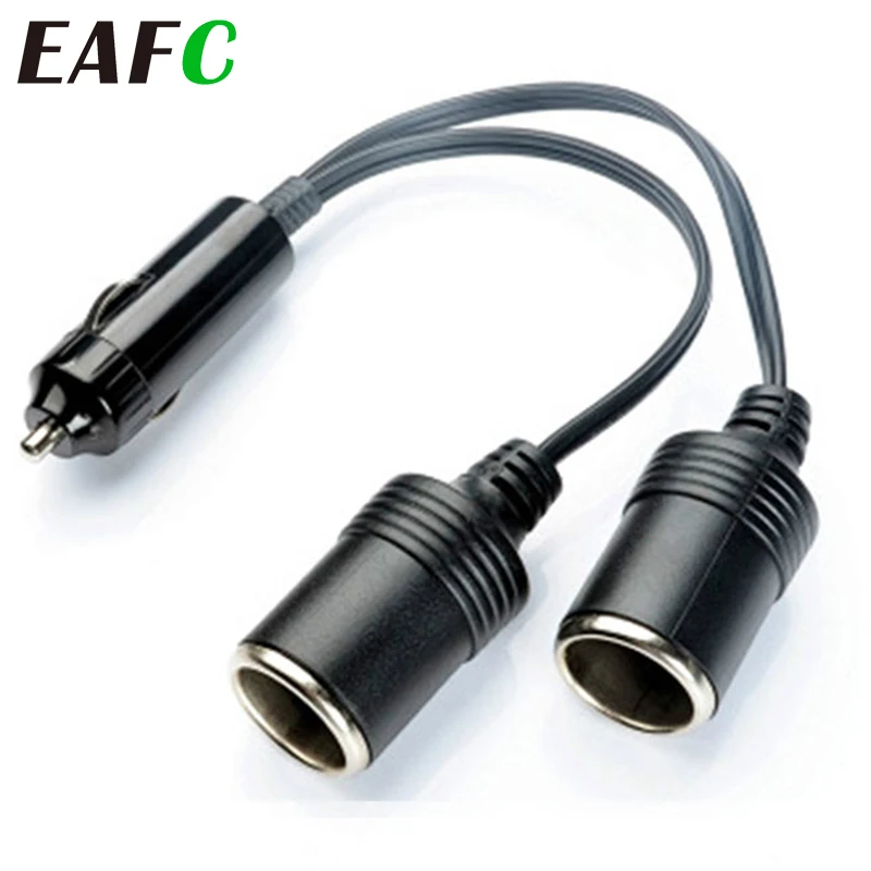 Тройной автомобильный двойной Разветвитель Прикуривателя гнездовой разъем