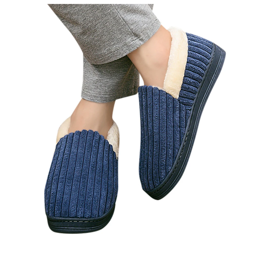 SAGACE/зимние мужские тапочки плюшевые теплые хлопковые домашние носки обувь для