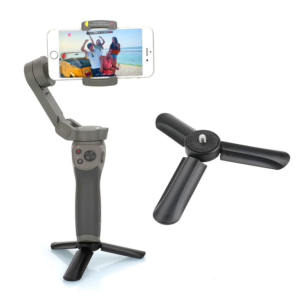 Ручной карданный стабилизатор штатив настольная подставка для DJI Osmo Mobile 3 Базовая подставка для крепления Osmo Mobile 3 Сумочка чехол