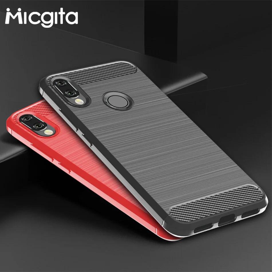 Силиконовый чехол для Xiaomi Redmi Note 7 6 5 4X 7A 6A 5A Plus Pro Чехол из углеродного волокна ТПУ |