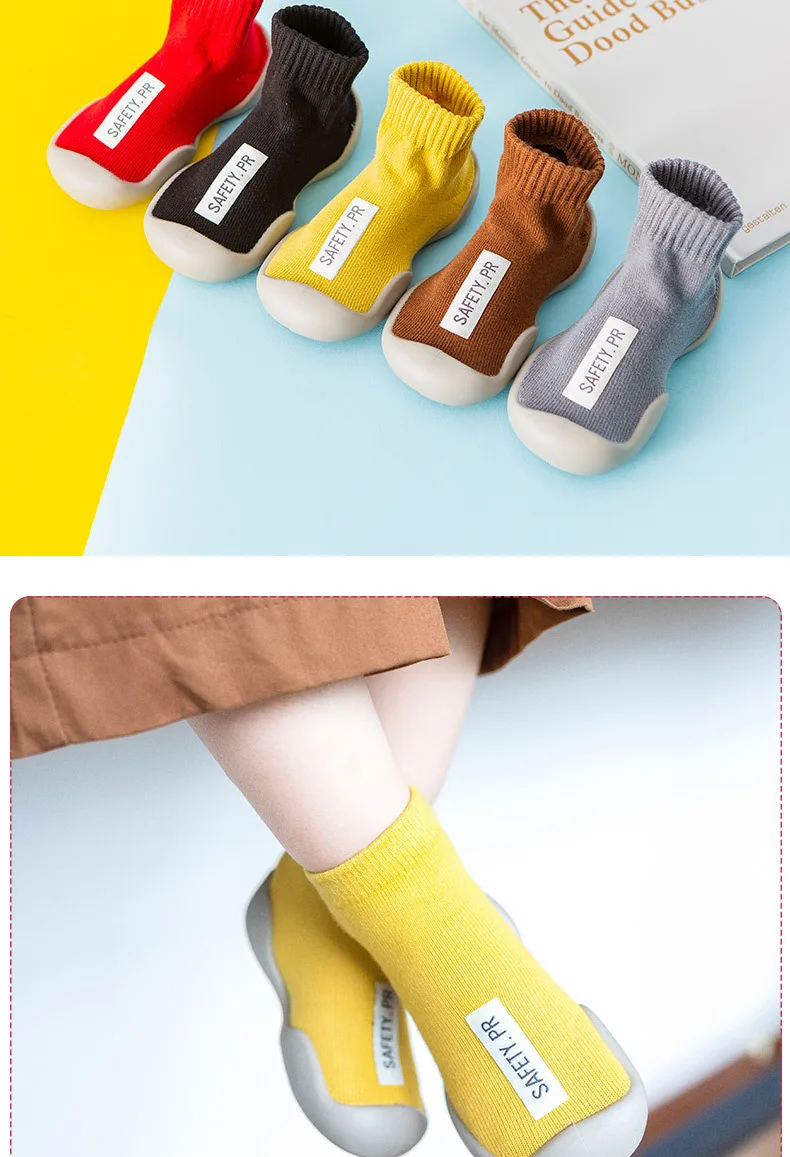 Детская обувь унисекс носки для девочек младенцев мальчиков ходунки