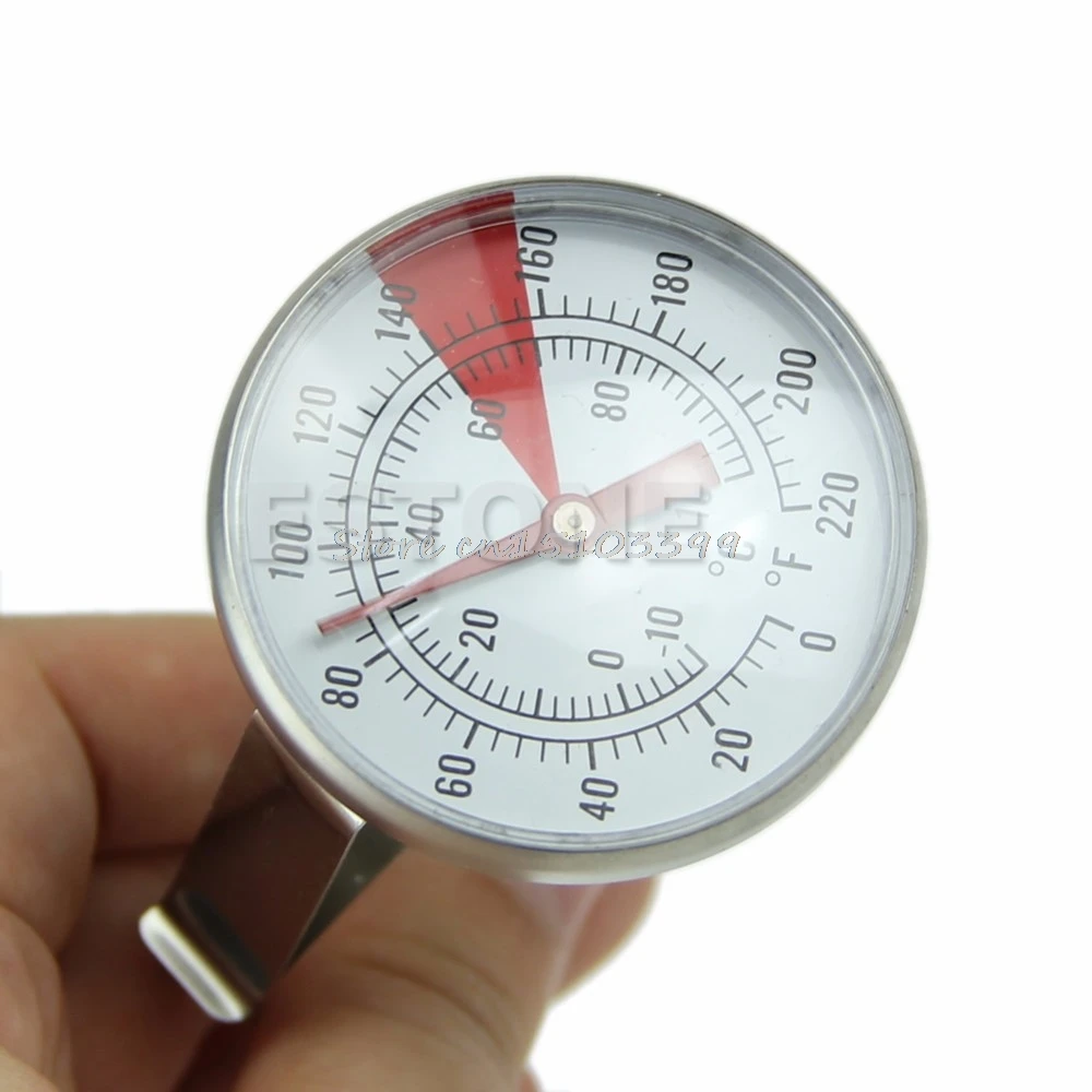 

Stainless Steel 100 Degree Cooking Oven BBQ Milk Food Meat Probe Thermometer Gauge Drop Ship