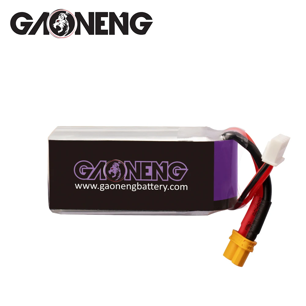 Аккумулятор Gaoneng GNB 1100 мАч 4S 15 2 в 60C/120C LiHV Lipo с разъемом XT30 для FPV гоночного дрона