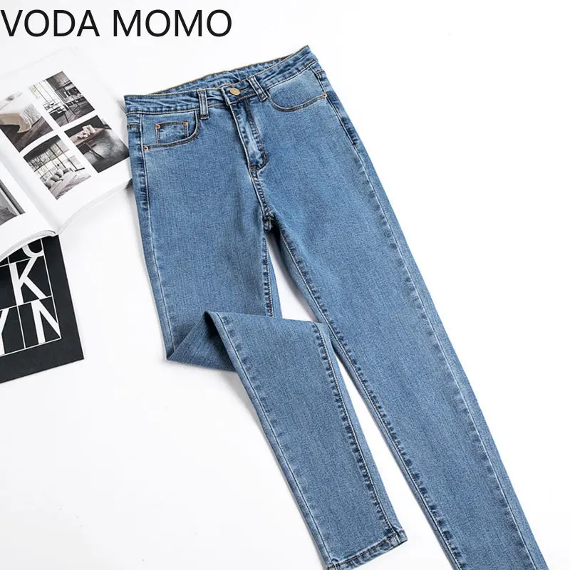 

Jeans Female Denim Pants Black Color Womens Jeans woman Donna Stretch Bottoms Skinny Pants For Women Trousers plus size