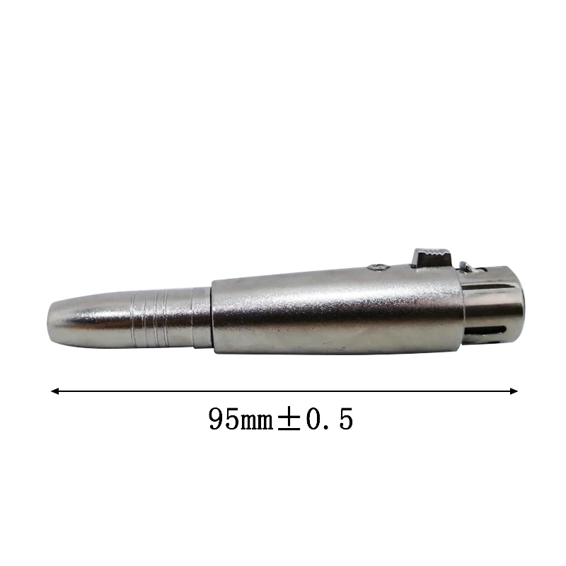 XLR 3-контактный Штекерный разъем 1/4 &quot6 35/6 5 мм гнездо Аудио Адаптер миксер