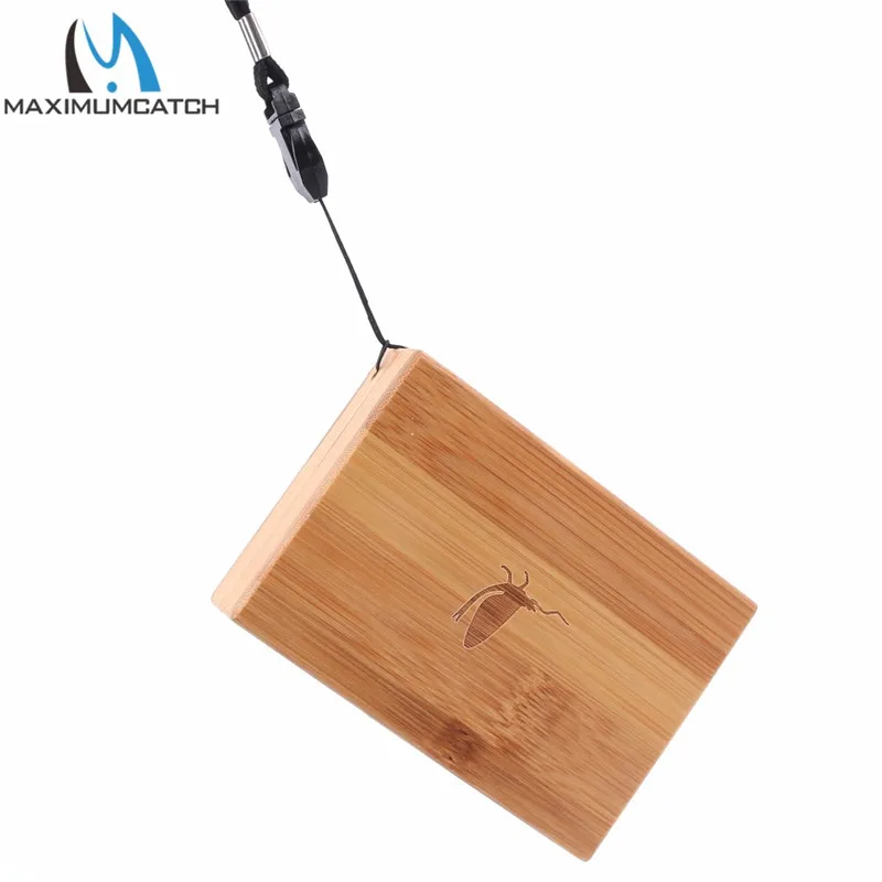 Деревянный бамбуковый рыболовный ящик с разрезом пенопласт супер маленький