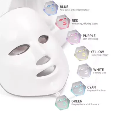 

7 in 1 h2 o2 hydrafacial with led light therapy facial mask water oxygen jet aqual peeling small bubble anti-aging machine