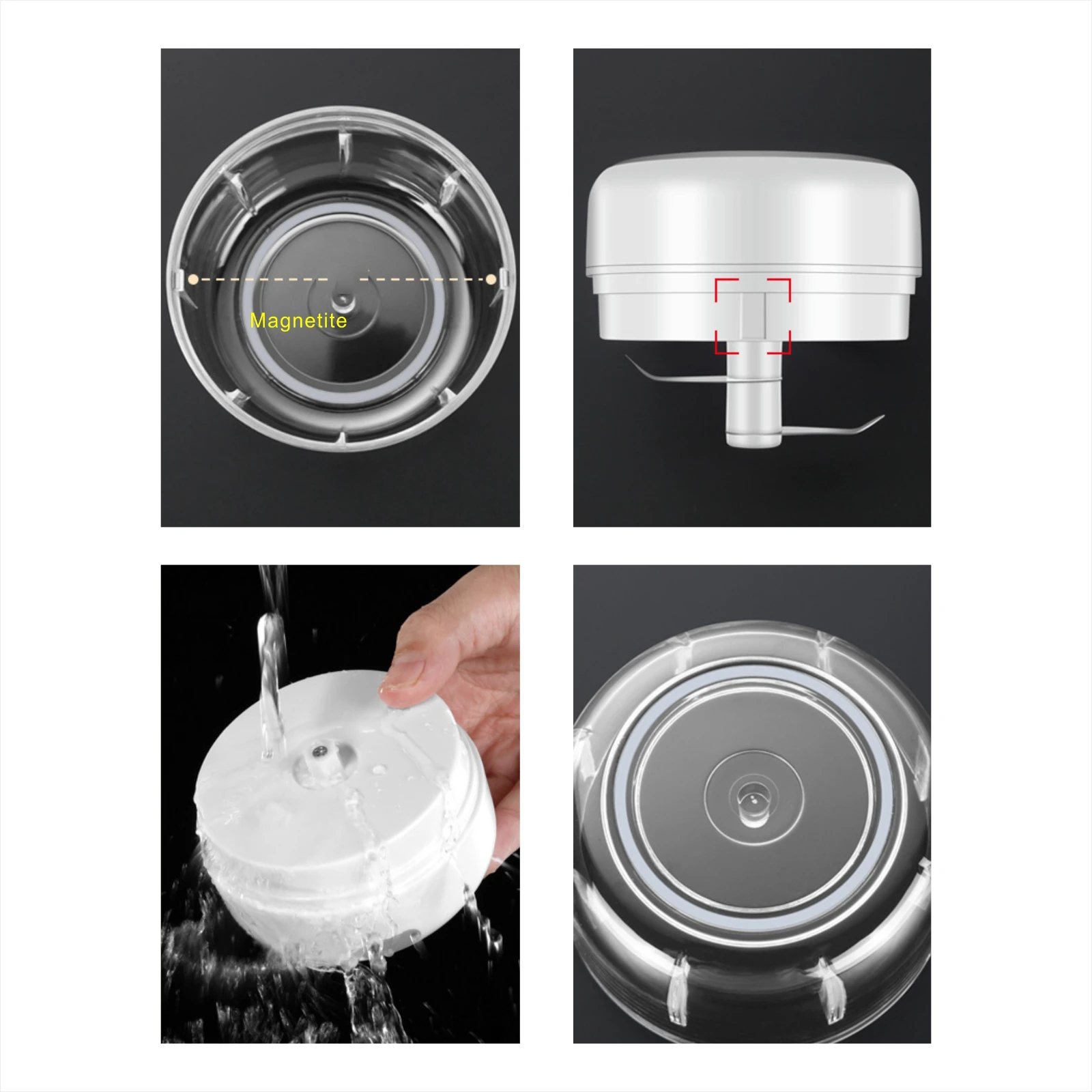 

100 / 250ml Mini USB wireless electric garlic crusher hot pepper vegetable meat chopper food chopper kitchen tools