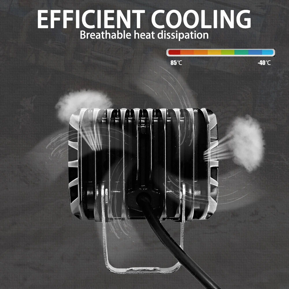 Светодиодсветильник лампа Стробоскоп 4 дюйма 12 В 90 Вт|Световая рейка/рабочее