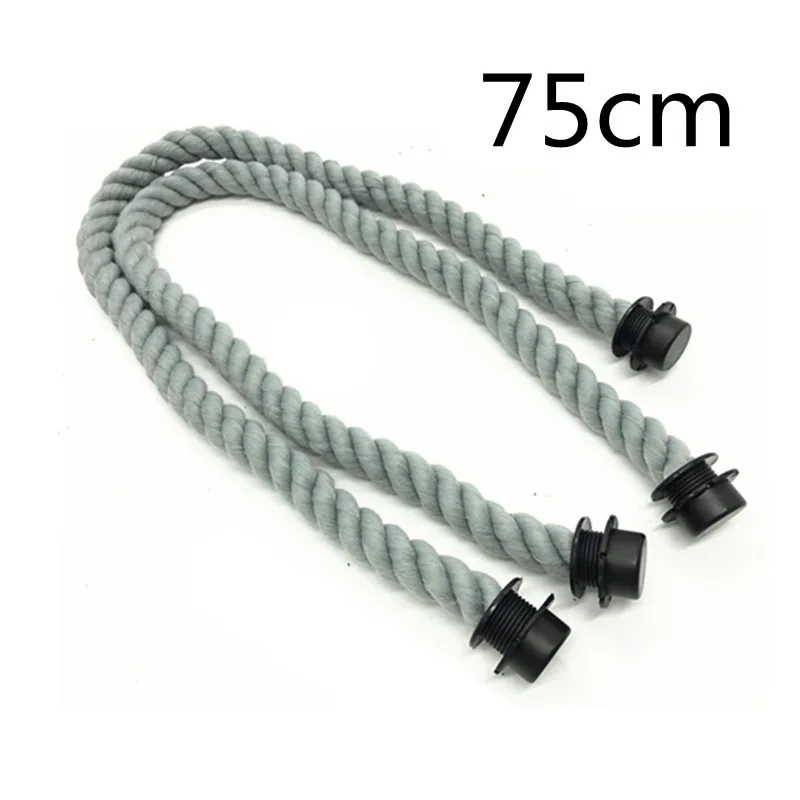 

For obag Colorful Rope Hemp Bag Wrist Handles 75cm Grey 1 Pairs Shoulder Strap 2021