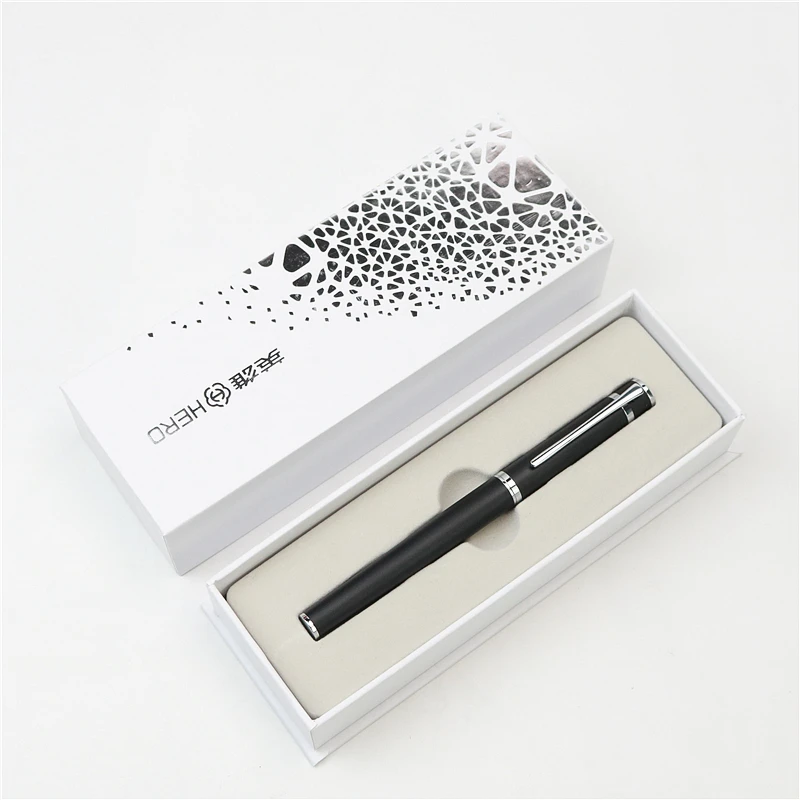 

Элегантная аристократическая перьевая ручка в твердом переплете, канцелярские принадлежности для студентов и офиса, подарки, чернильная ручка с наконечником F