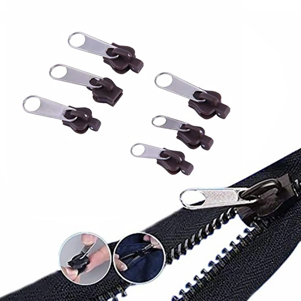 

12Pcs Zipper Repair Kit Universal Instant Zipper Repair Replacement Zipper Sliding Teeth Rescue Zipper For 3 Different Size