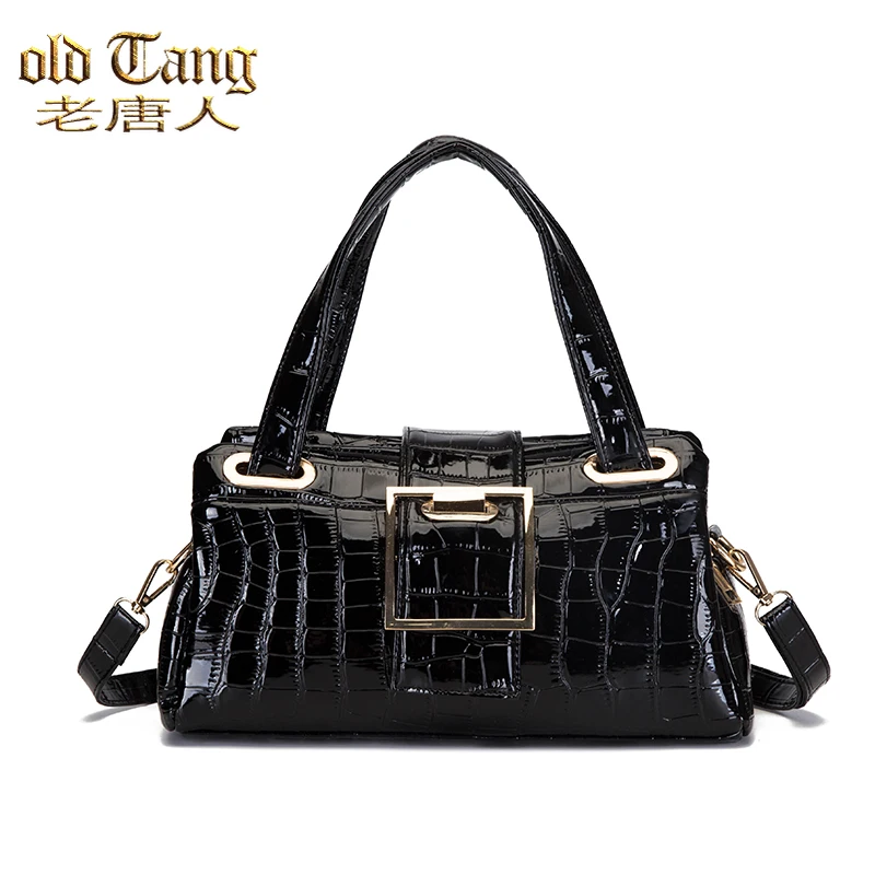 

High Quality Leather Shoulder Bags for Women 2021 New Casual Small Square Crossbody Bag Female Luxury Brand Designer Handbags