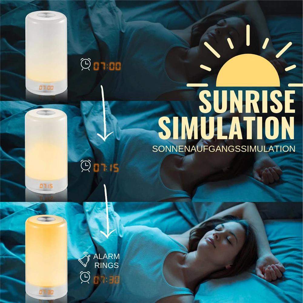 Будильник Sunrise будильник ночник светильник цифровые часы с функцией повтора