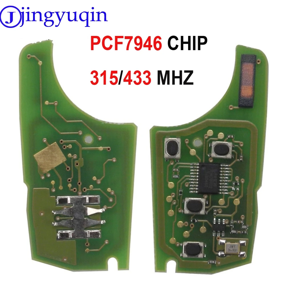 Jingyuqin 315/434 МГц Автомобильная сигнализация дистанционный ключ печатная плата