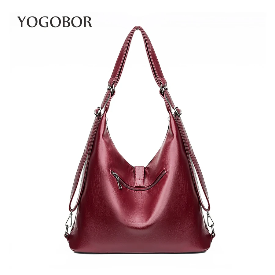 Сумка-хобо Женская на плечо винтажный вместительный саквояж