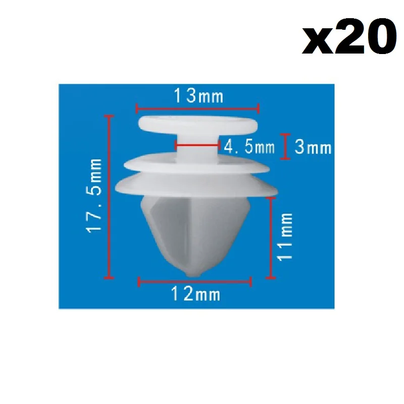 

FOR VOLVO OEM 2004-2011 S40 Exterior-Rocker Molding Clip 30648141