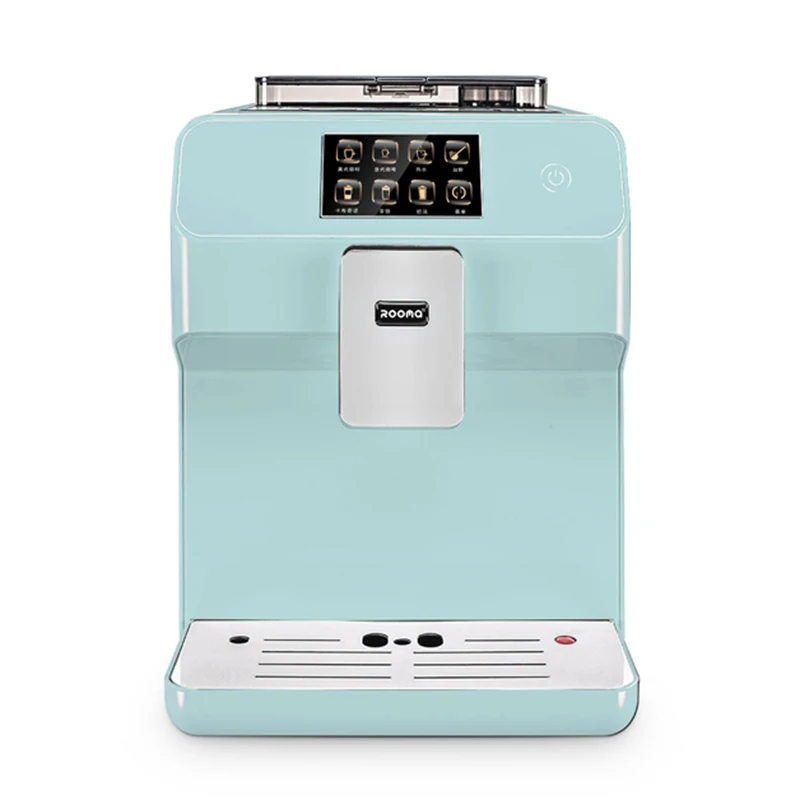 sky blue Многофункциональный кофе в зернах и молотый кофе машина Автоматическая Эспрессо-machellone - Цвет: sky blue