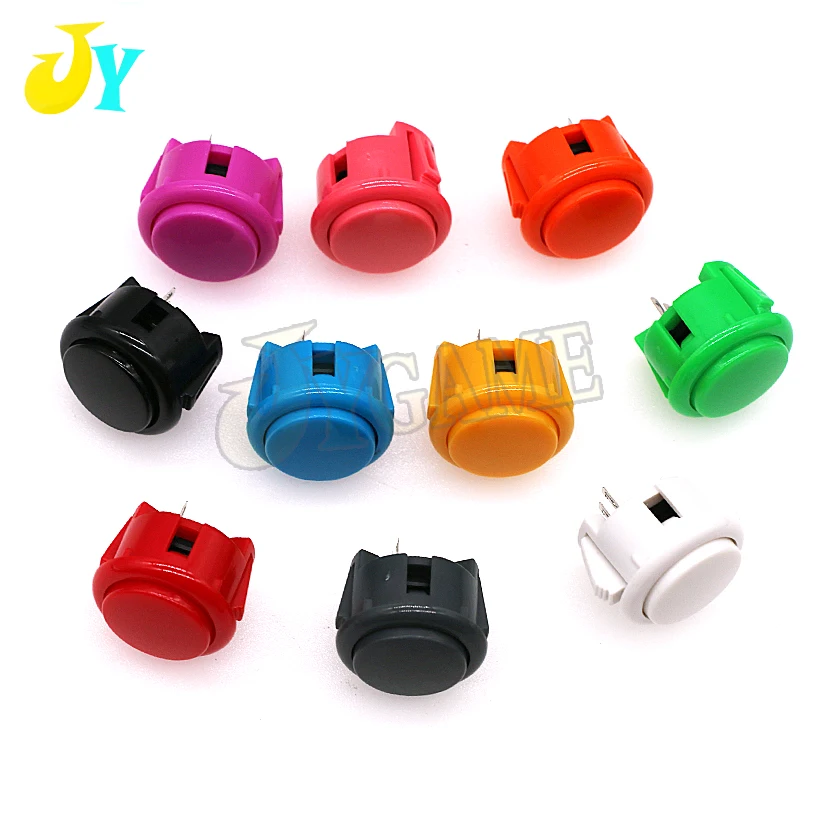 

100 шт. копия Sanwa 30 мм Аркадный Игровой Автомат, кнопочный переключатель, стартовая клавиша, OBSF-30 Sanwa, замена