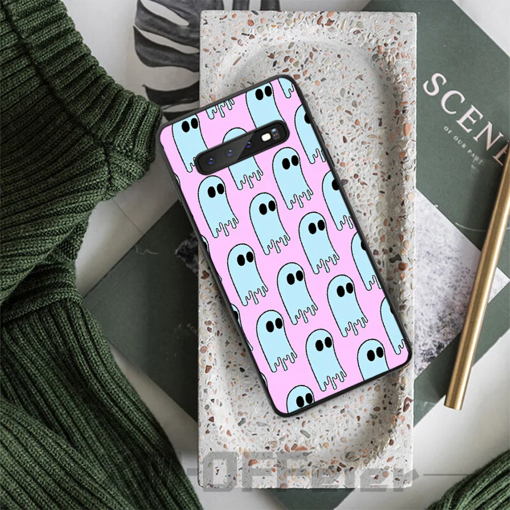 Мягкий чехол для телефона Reayou с милым призраком и фотографией на заказ Samsung S9 plus S5