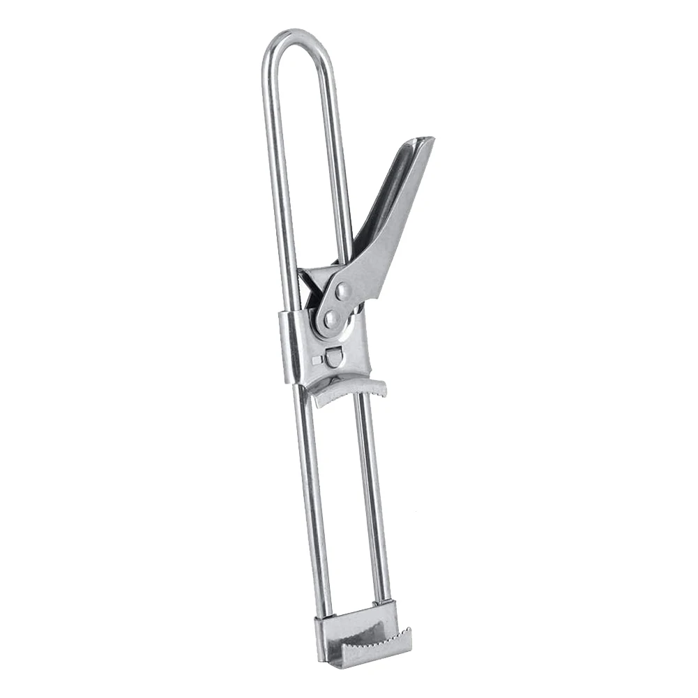 

19CM Stainless Steel Bottle Can Opener Adjustable Jam Bottle Opener Gadget Kitchen Tool