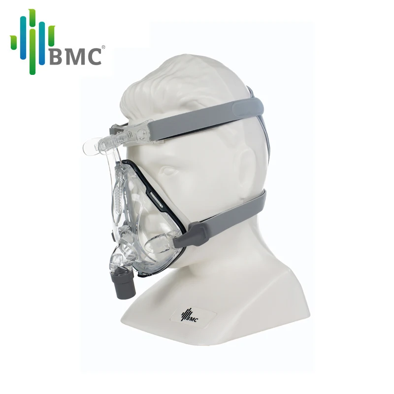BMC F1B полная маска для лица CPAP Автоматическая Маска сипап APAP BIPAP защиты от храпа