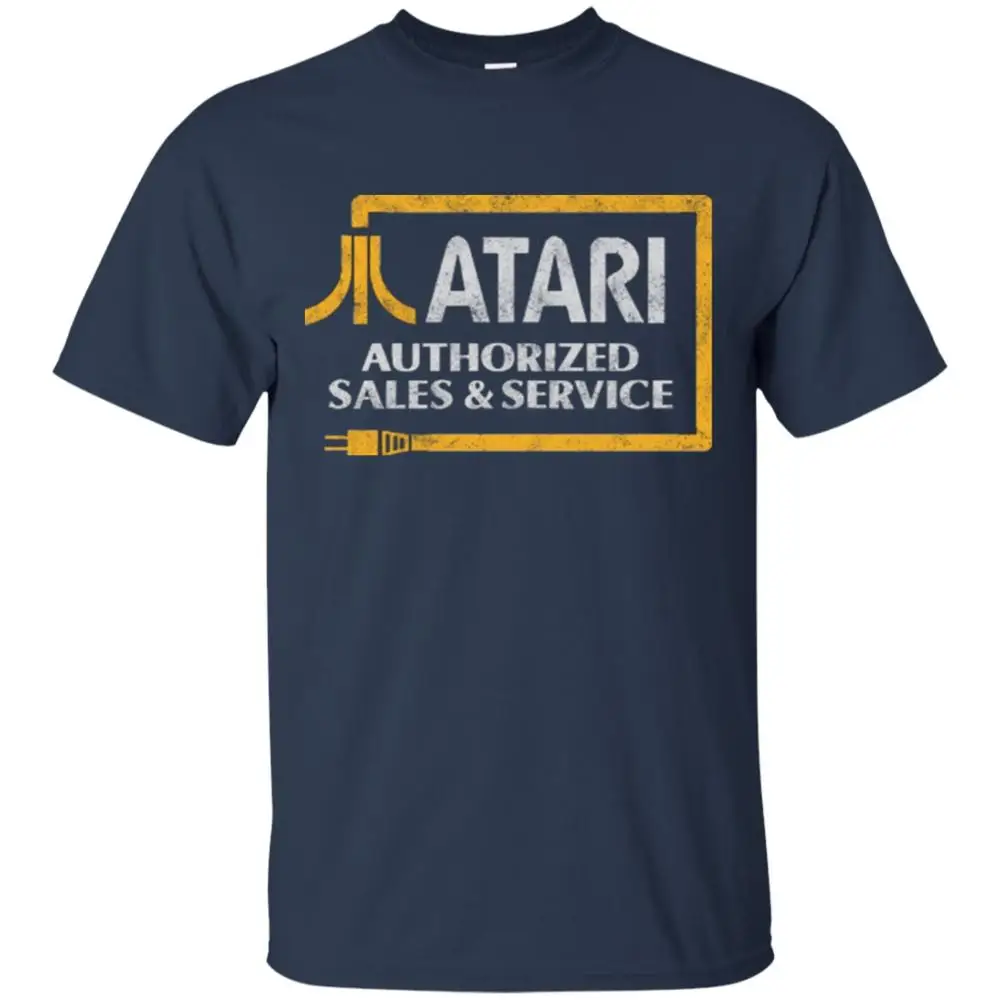 Atari Ретро футболка видео игровая консоль 2600 2800 геймер cartridgeхорошее качество
