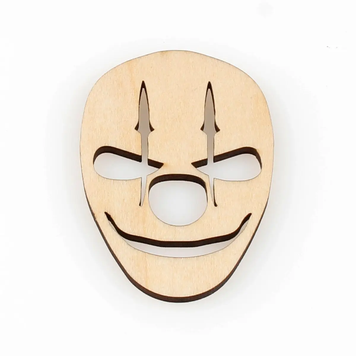 

Форма Маски монстра, лазерная талисмана, рождественские украшения, силуэт, без рисунка, 25 штук, деревянная форма (1037)