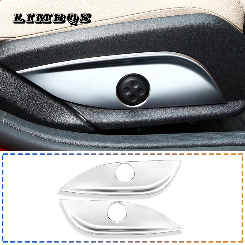Хромированная Крышка для кнопок регулировки сиденья W205 W212 W213 Mercedes Benz GLC CLS E C Class Seat