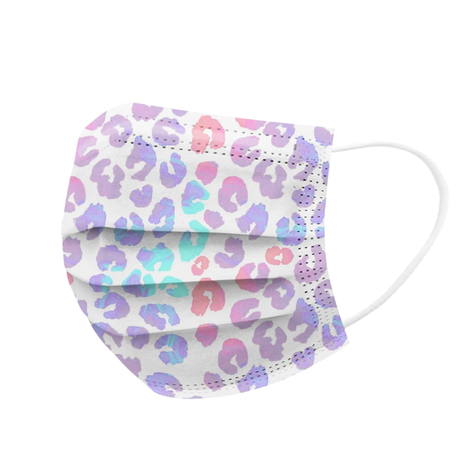 10 шт. одноразовые леопардовые маски для взрослых | Тематическая одежда и униформа