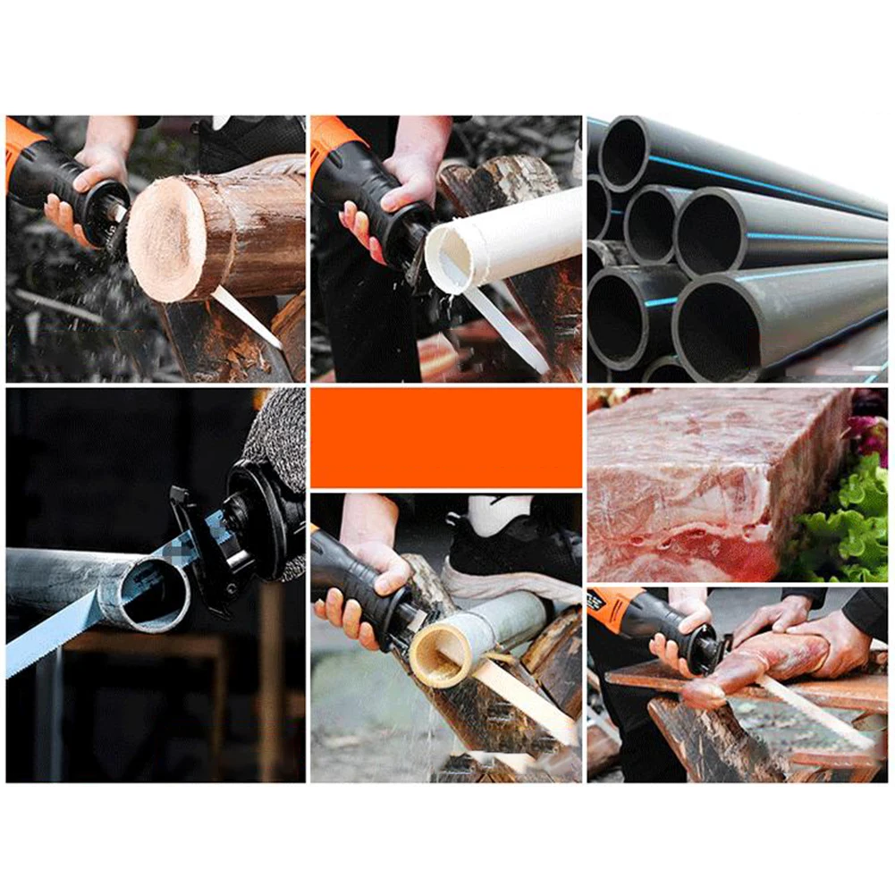 

10PCS Reciprocating Saw Blade 1 set Reciprocating Saw Blade Bi-Metal Metal Cut