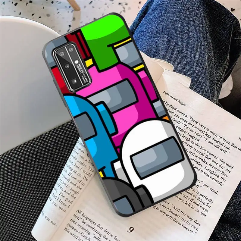 

Hot Game Us Among Cute Phone Case for Huawei Honor 30 20 10 9 8 8x 8c v30 Lite view 7A5.7inch 5A Play