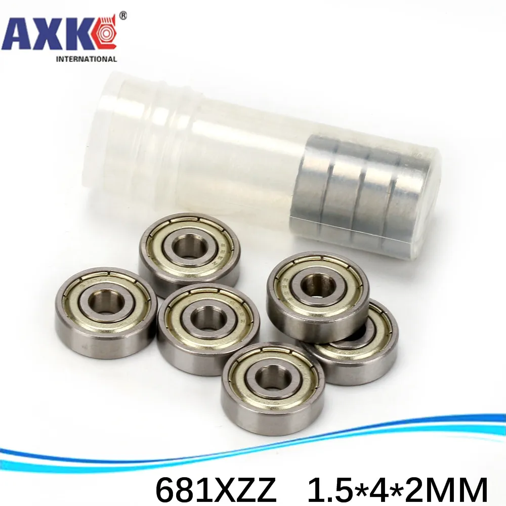 681XZZ 681X 681 L415ZZ глубокий шаровой подшипник 1 5x4x2 мм Миниатюрный 5*4*2 полный комплект |