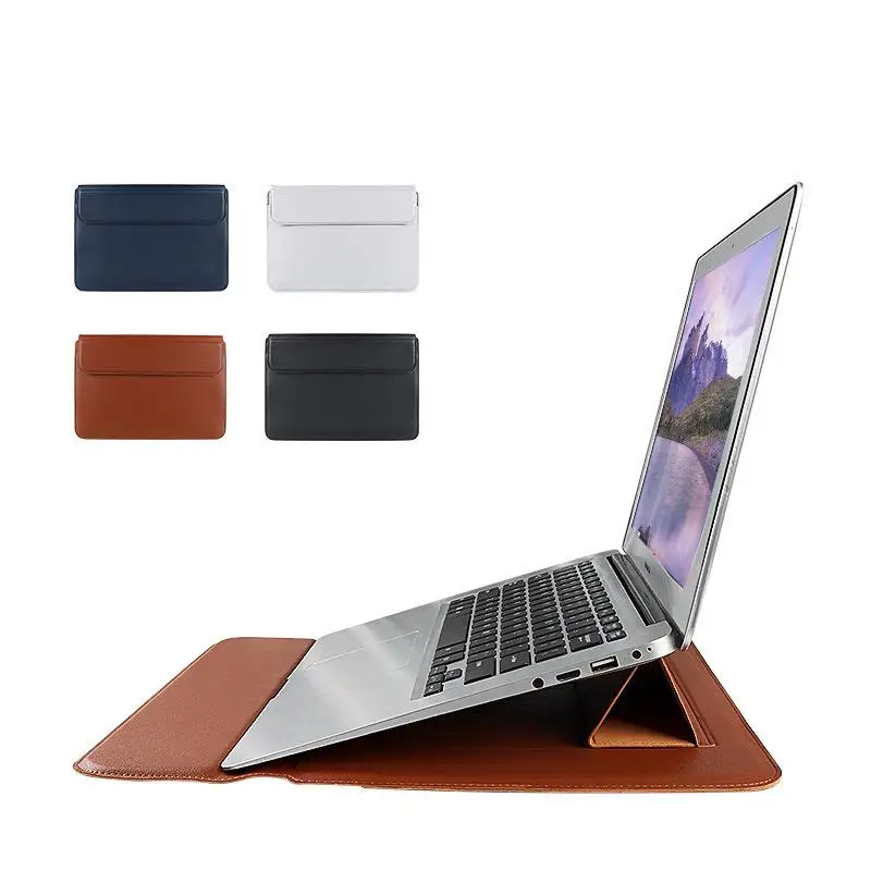 

Чехол-подставка для ноутбука Macbook Air 13 14 2020 Pro M1, из ПУ кожи