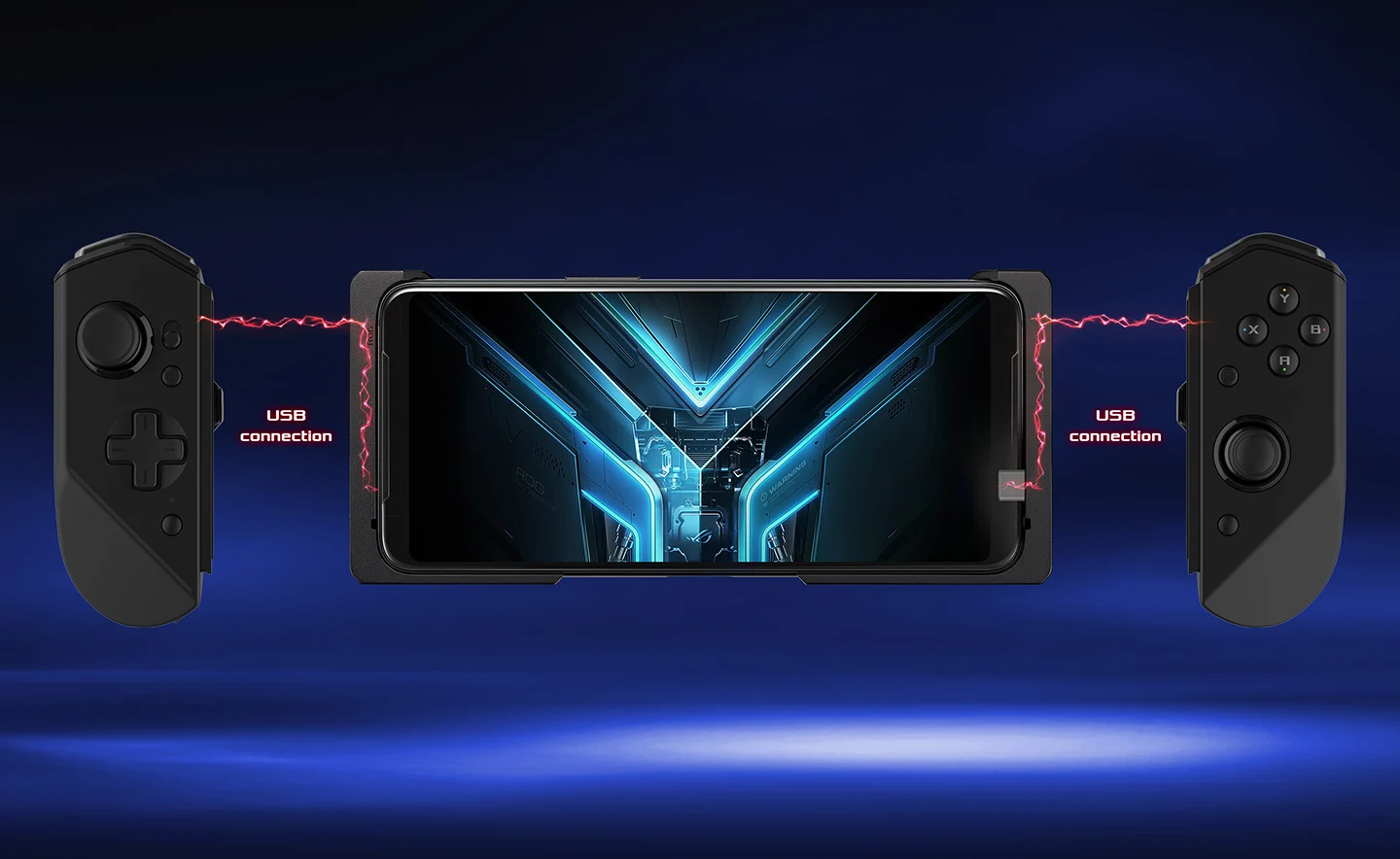 ASUS-Mando Original ROG Kunai 3, dise&ntilde;o Modular, 2,4 GHz, Bluetooth, 5 Juegos-5