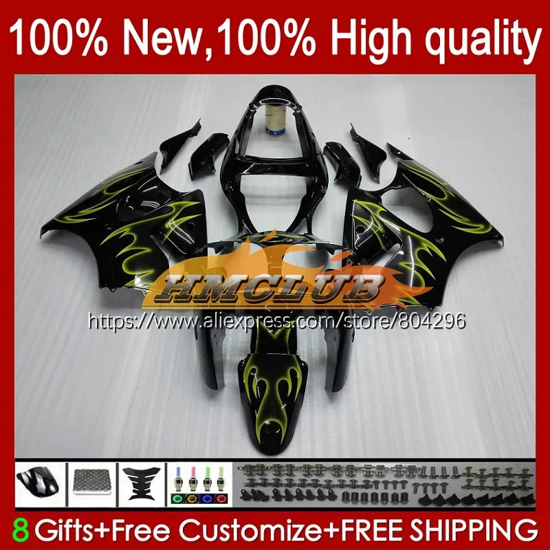 

Тюнинг-пакет для KAWASAKI NINJA ZZR600 ZX600CC 2005 2006 2007 2008 73No.19 ZZR-600 пламя Новый ZZR 600 CC 600CC 05 06 07 08 обтекатель