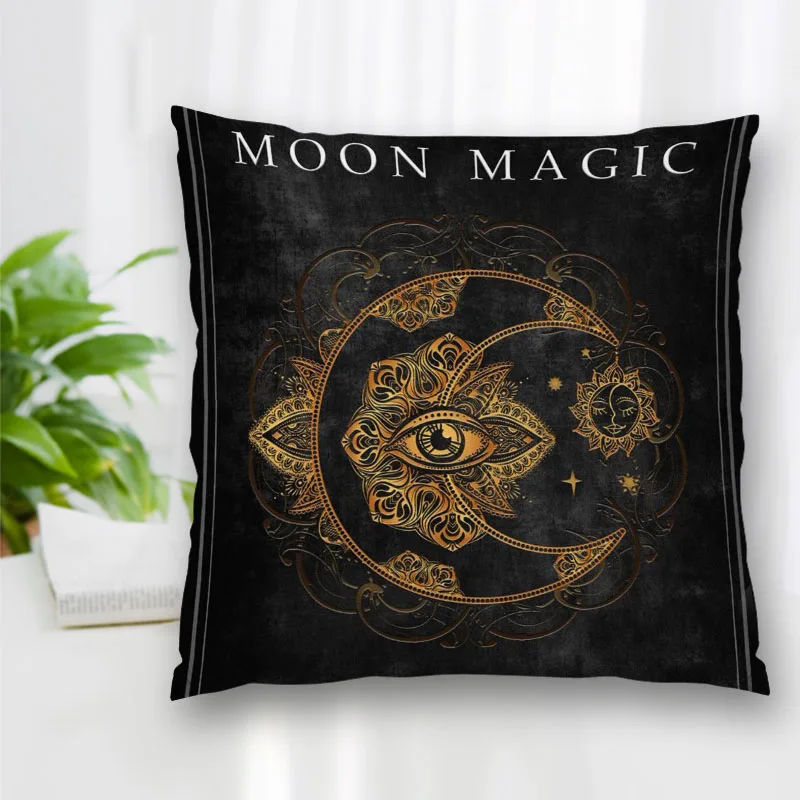 

New Custom Pillow Slips Moon Art Pillow Covers Bedding Comfortable Cushion/Good For Sofa/Home/Car High Quality Pillow Cases