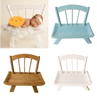 newborn photography props wooden chair bed baby photography furniture for infant photo