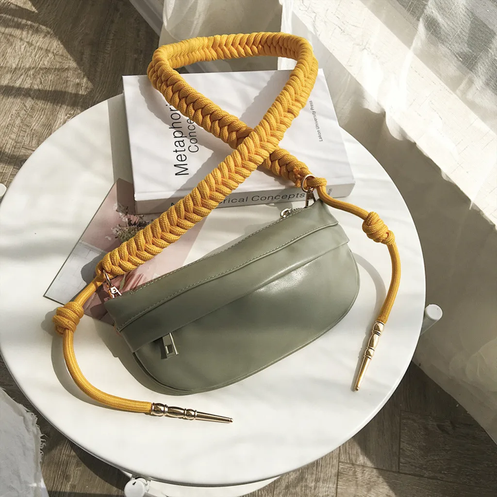 Сумки через плечо из скраба и кожи для женщин осень 2020 сумка-мессенджер на с