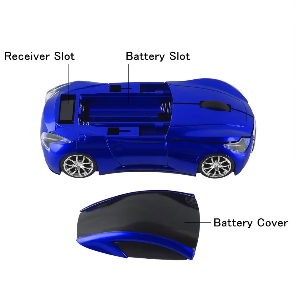 Мини компьютер Мышь USB оптическая беспроводная мышь &quotавтомобиль&quot 1600 Точек на