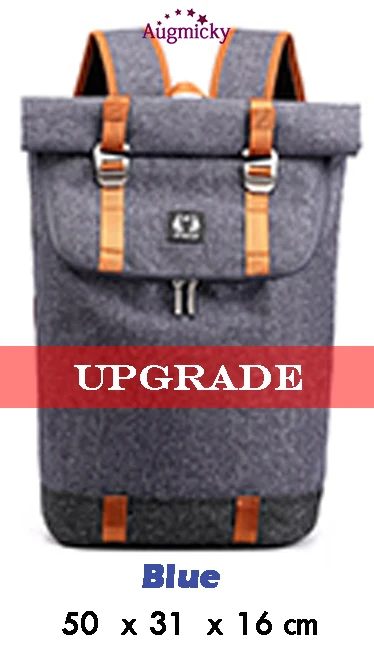 upgrade Blue 17,3 дюймов рюкзак для ноутбука мужской Противоугонный рюкзак для путешествий Бизнес рюкзаки школьная сумка чехол для путешествий рюкзак женский рюкзак Mochila - Цвет: upgrade Blue
