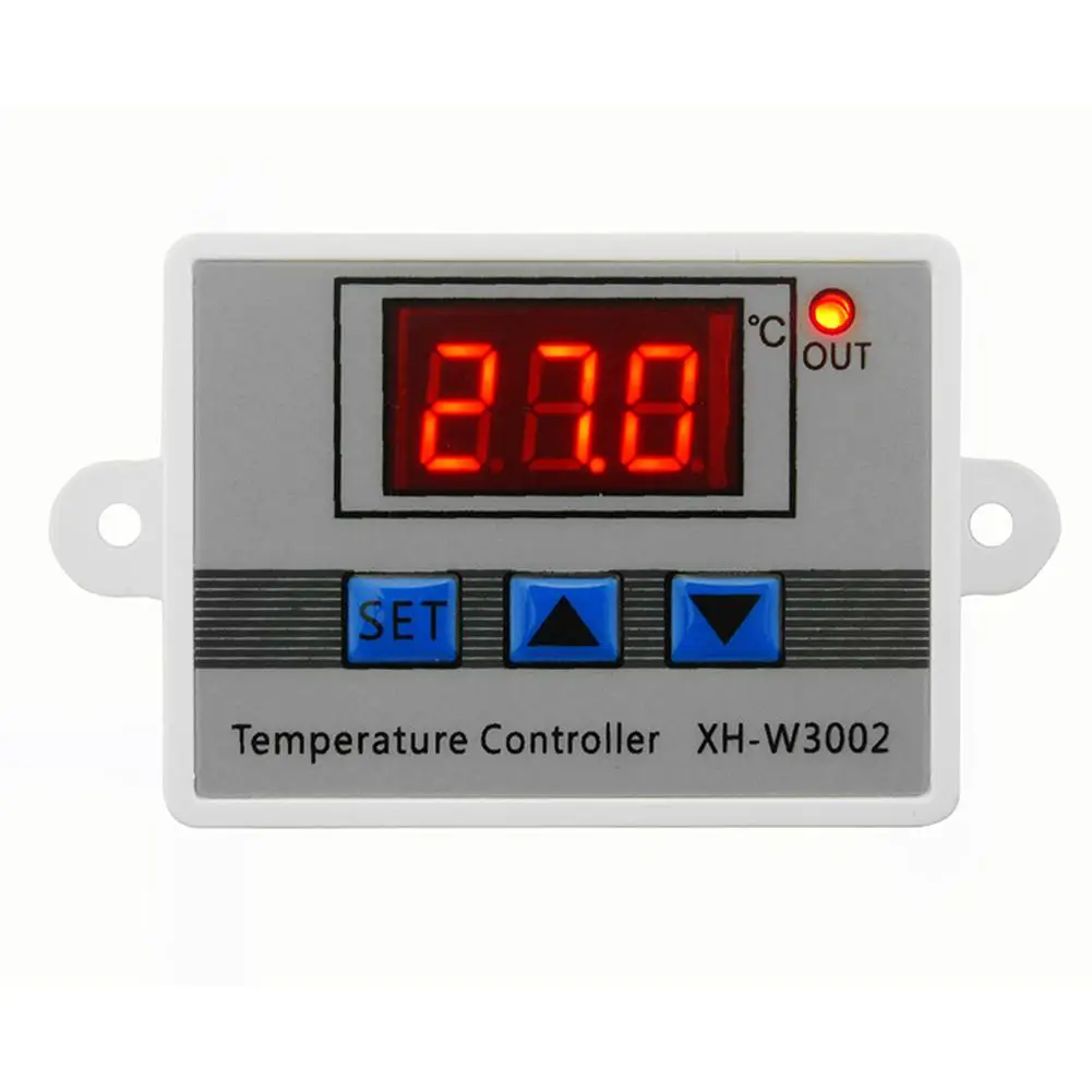 

Electricity Temperature Controller Switch with Probe W3002 10A Thermostat Control Digital Sensorfor Household Accessories