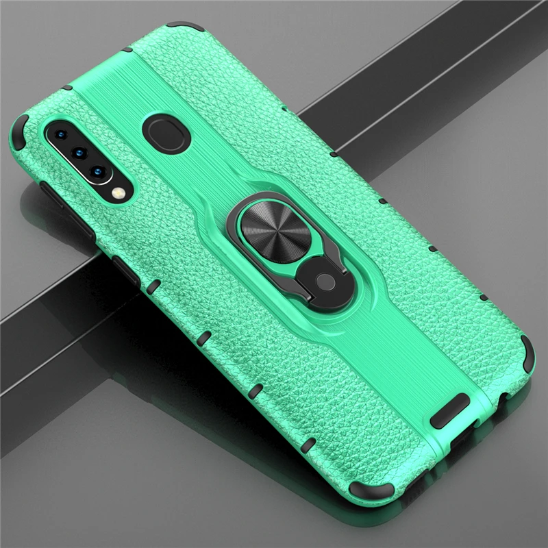 Magnetic Car Armor Case for Samsung Galaxy M30 Matte PC &amp Soft Silicon Edge Cover Cases SM-M305FD Porsche Design | Мобильные