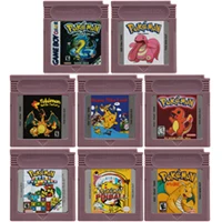 16 битная картридж для видеоигр консоль Nintendo GBC Pokeon Series версия на английском языке