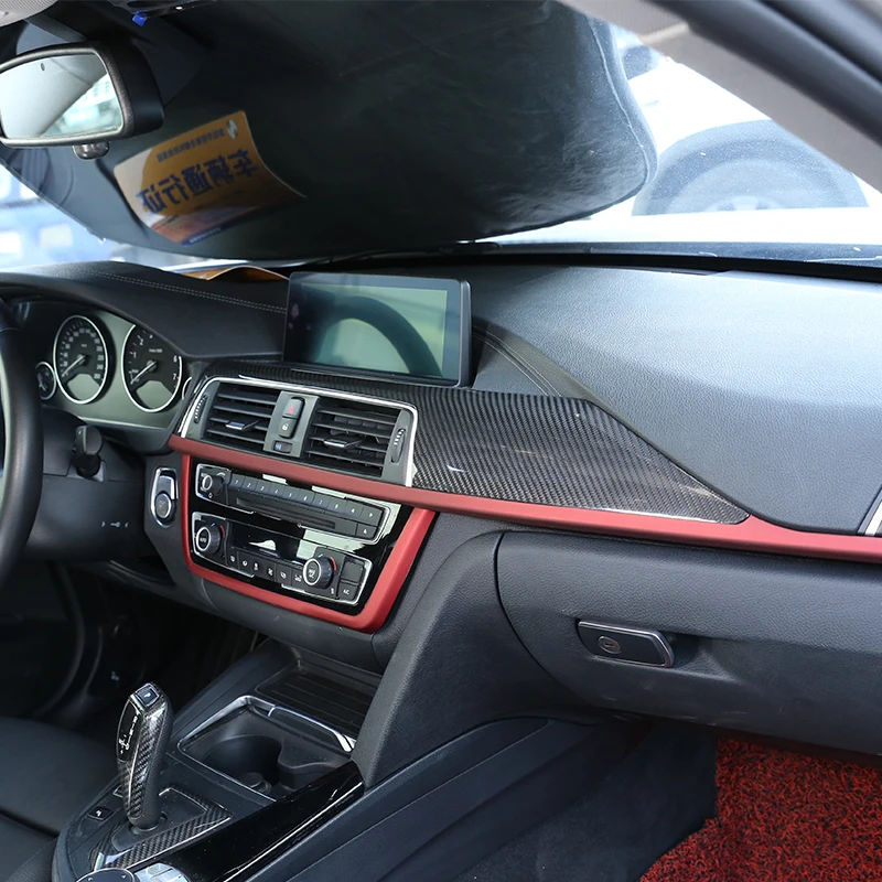 Декоративная панель центральной консоли для BMW 3 4 серии GT F30 M3 M4 2013 2019 LHD