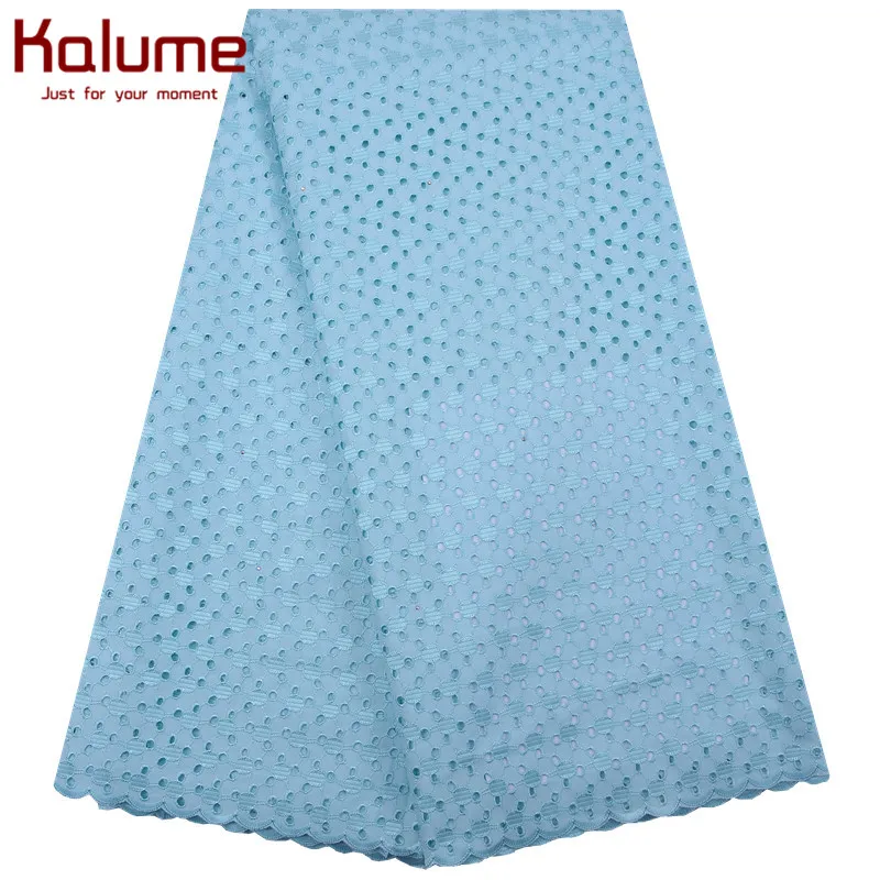 Африканское кружево Kalume из 100% хлопка серое высококачественное французская