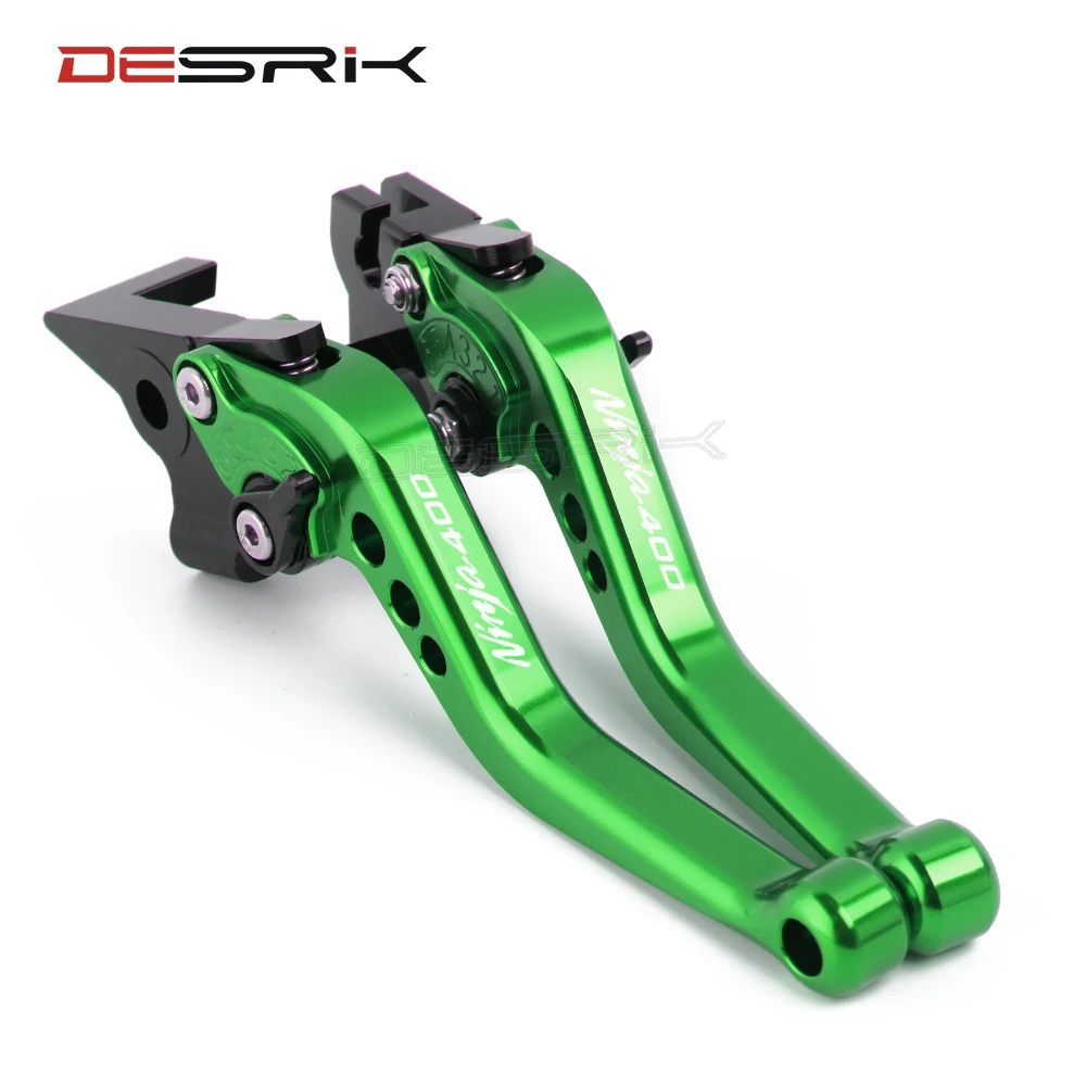 

Motorcycle CNC Aluminum Accessories Short Brake Clutch Levers For KAWASAKI NINJA 400 ninja400 2018 2019