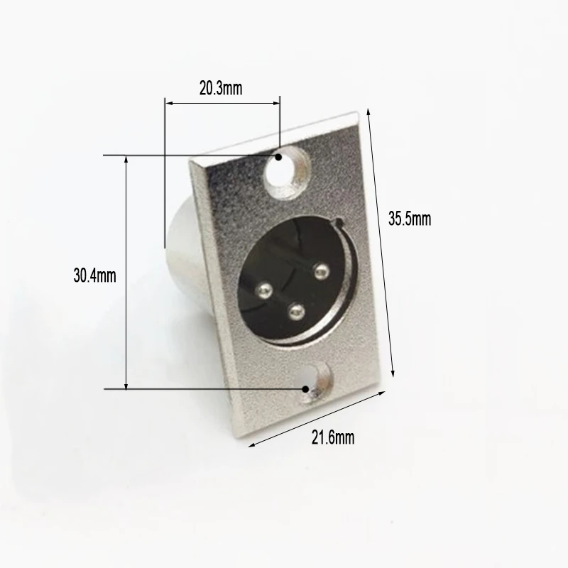 3PIN XLR разъем металлический разъем для наушников XLR Мужской Женский Аудио Разъем Панель гнездо для микрофона разъем микрофона адаптер