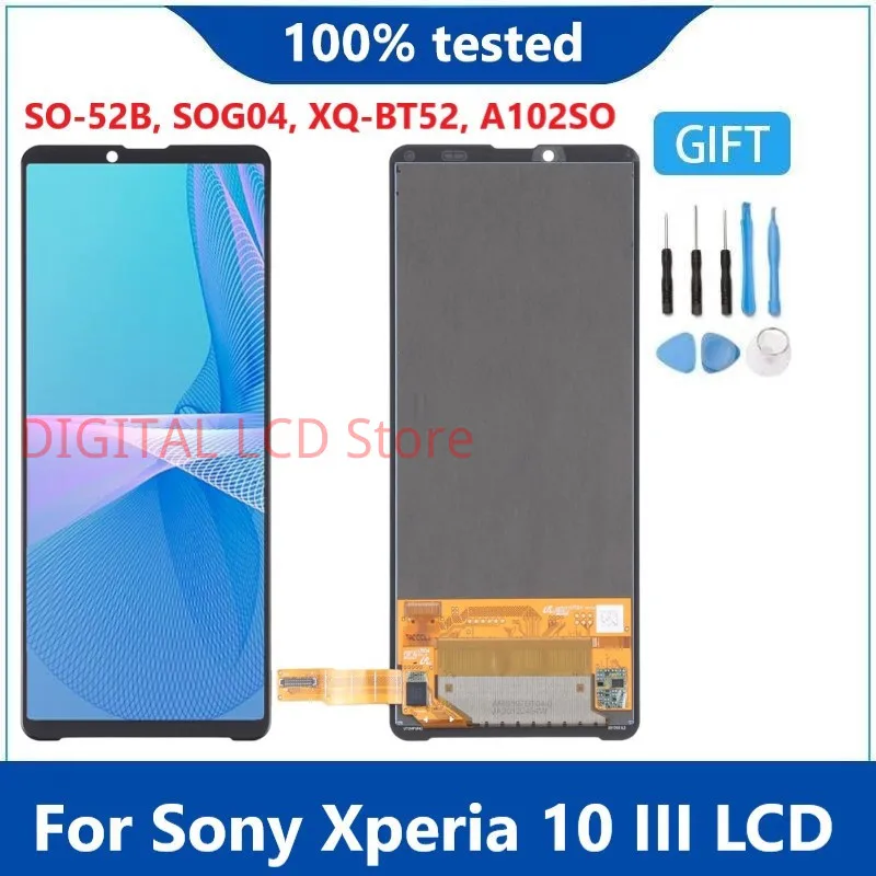 ЖК-дисплей 6 0 ''для Sony Xperia 10 III сенсорная панель экран с дигитайзером в сборе